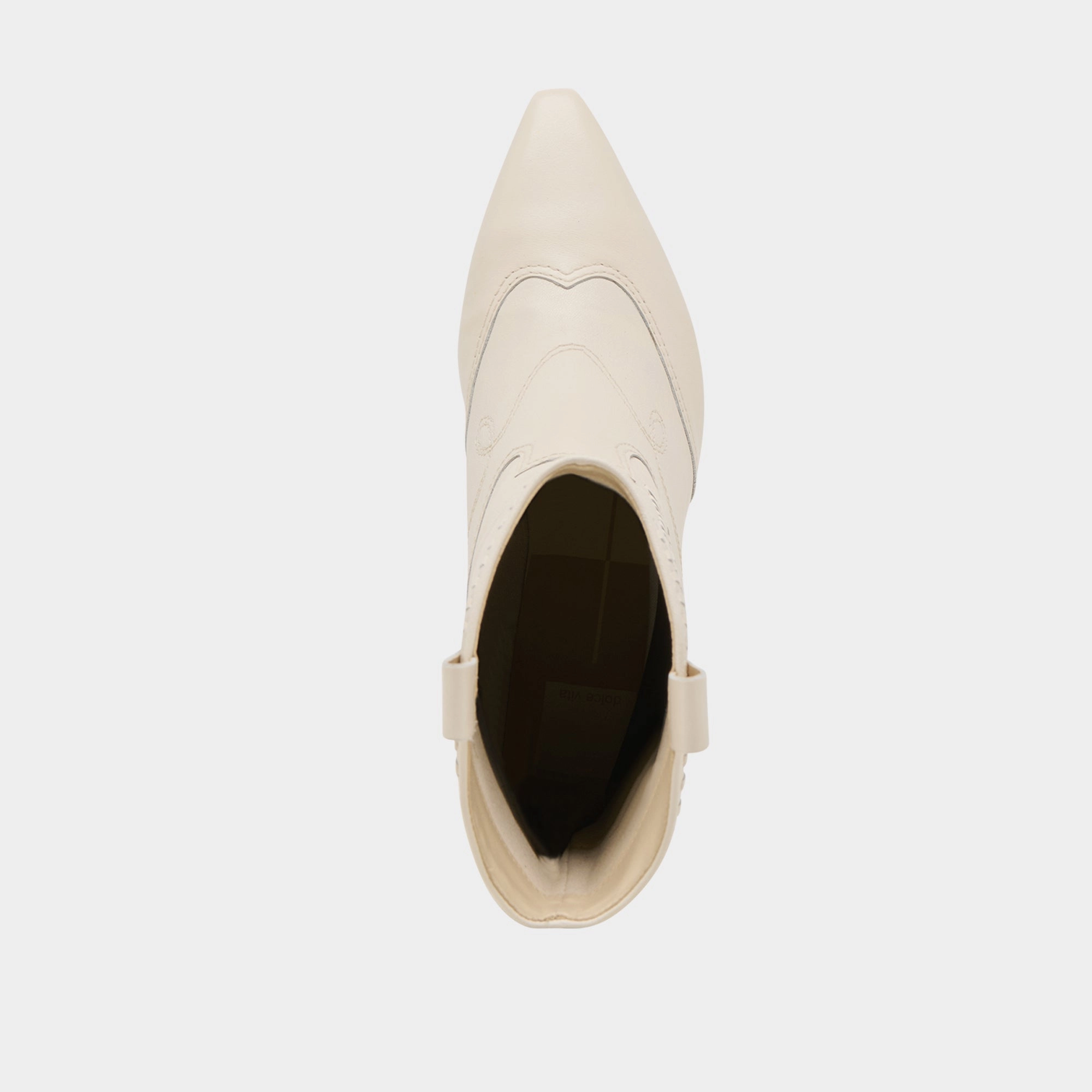 TAVLA BOOTS OFF WHITE LEATHER