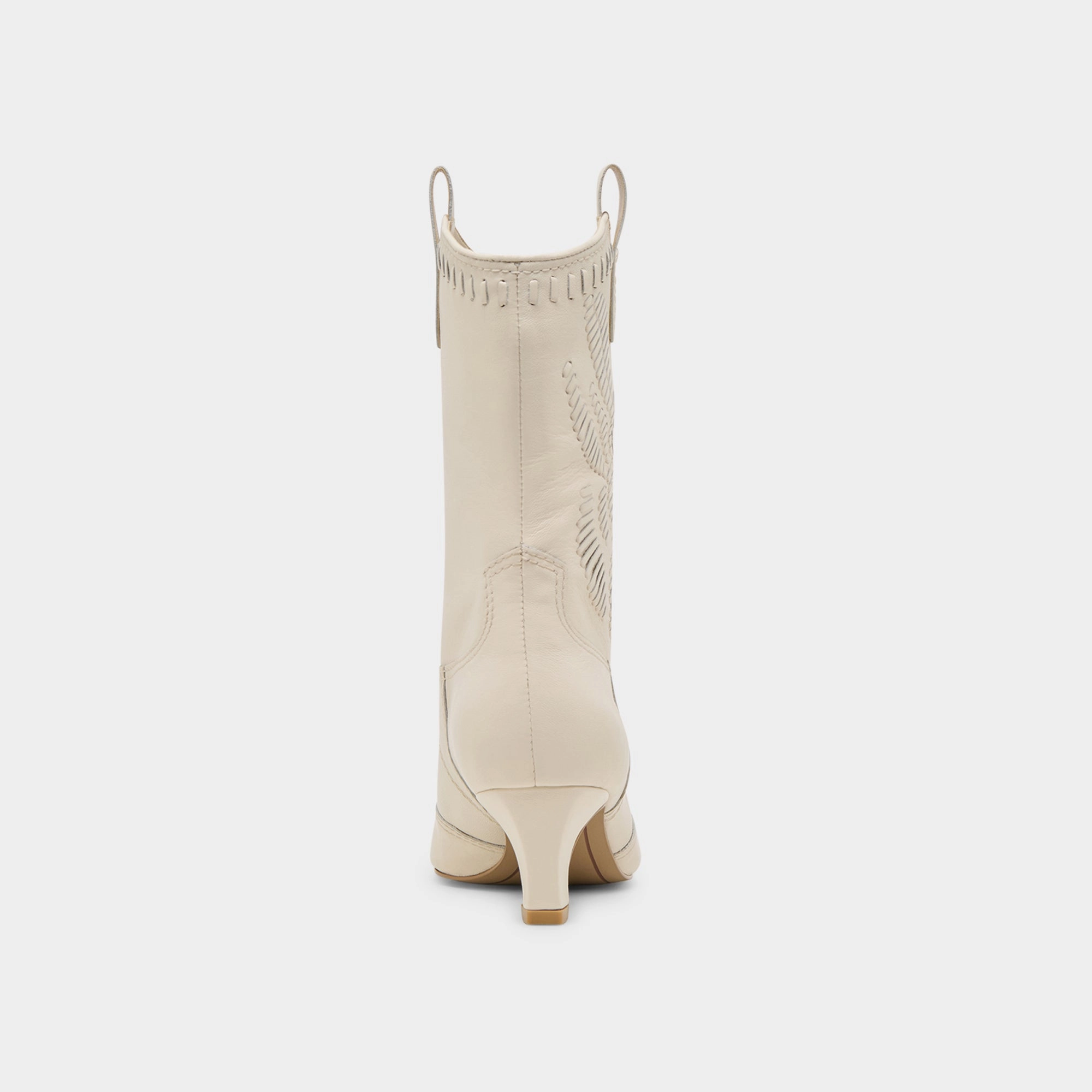TAVLA BOOTS OFF WHITE LEATHER