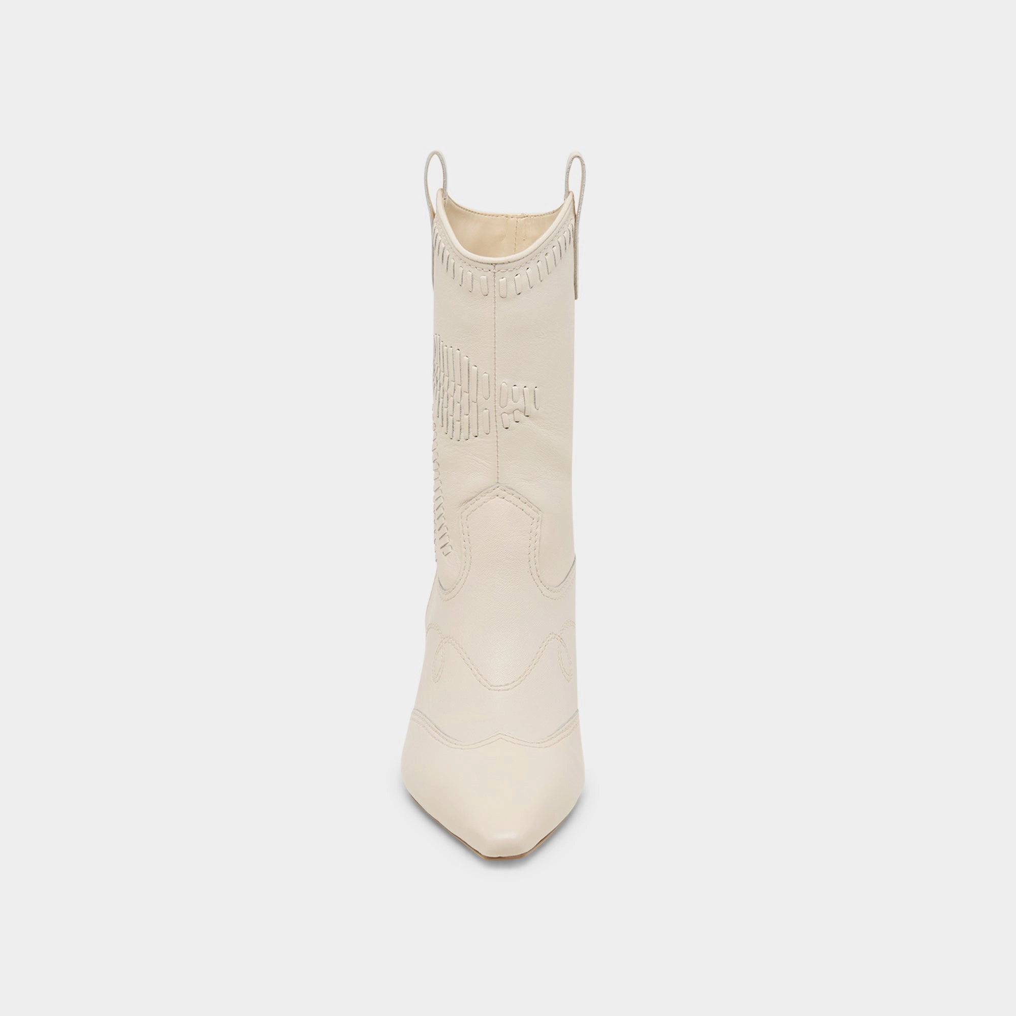TAVLA BOOTS OFF WHITE LEATHER