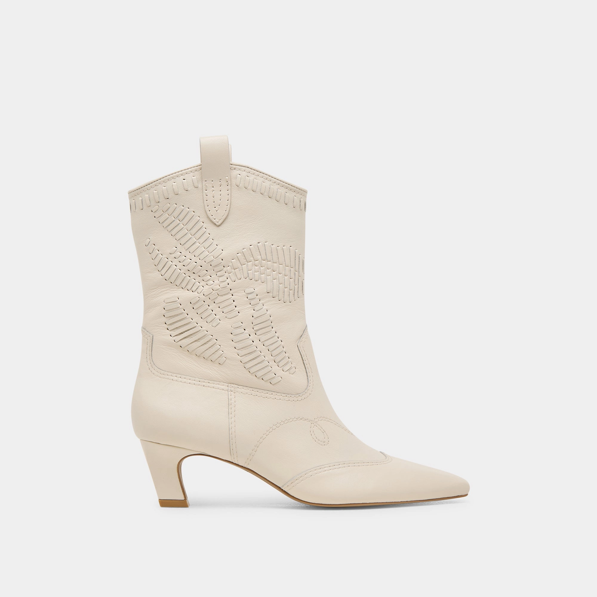 TAVLA BOOTS OFF WHITE LEATHER