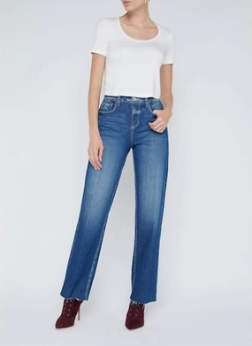 Tiana High Rise Wide Leg Jean In Ladera
