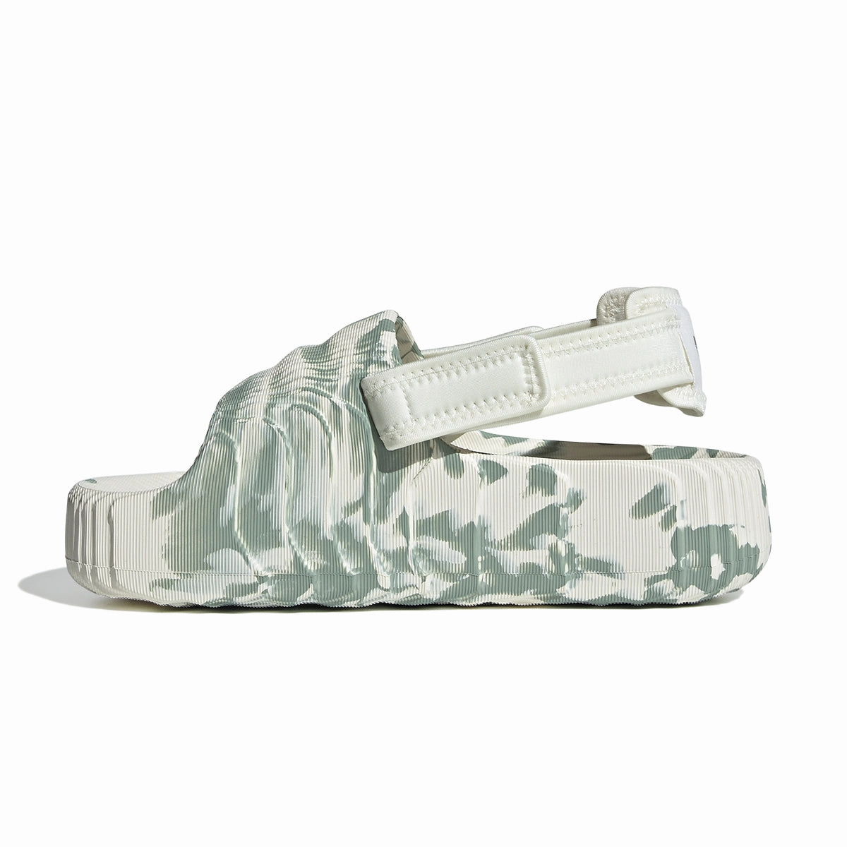 Wmns Adilette 22 XLG 'Off White Silver Green'