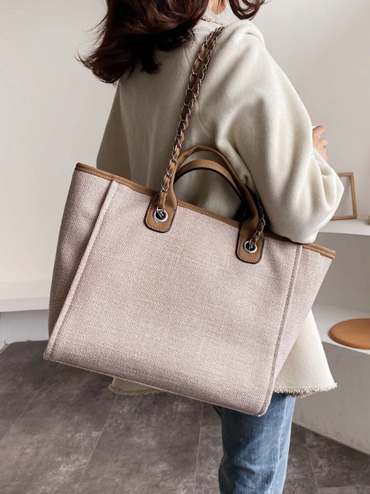 Women's Laptop Tote Bag Canvas Large Capacity Shoulder Bags
