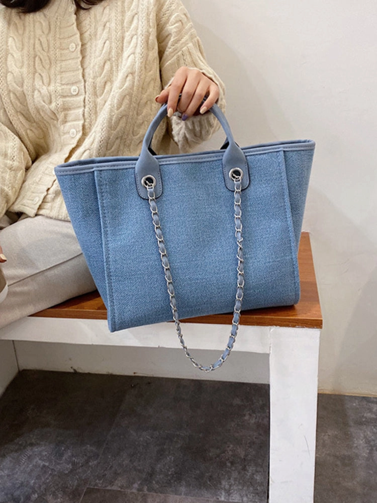 Women's Laptop Tote Bag Canvas Large Capacity Shoulder Bags