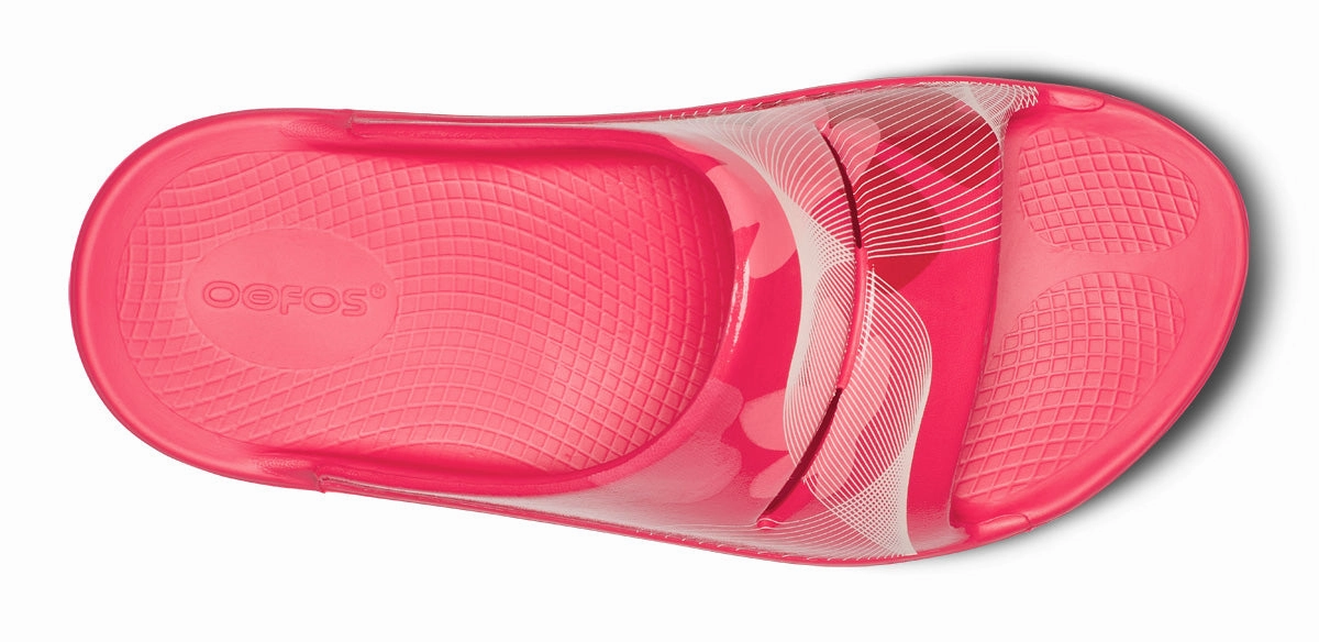 Women's OOahh Limited Slide Sandal - Neon Berry Breeze