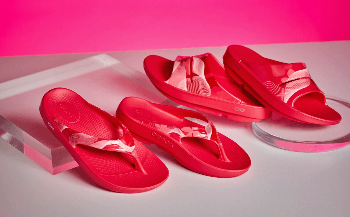 Women's OOahh Limited Slide Sandal - Neon Berry Breeze