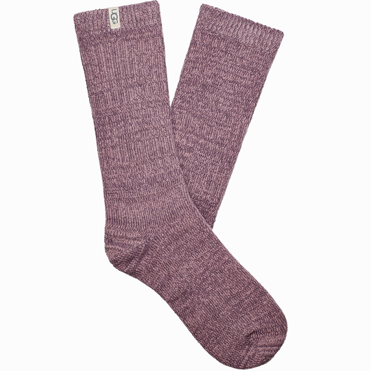 Women's Rib Knit Slouchy Crew Sock